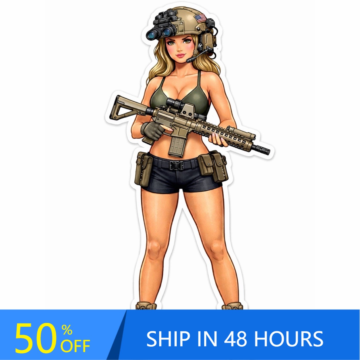 Laptop Accessories Girls - فتاة ببكيني بتقنية الواقع المعزز، إكسسوار