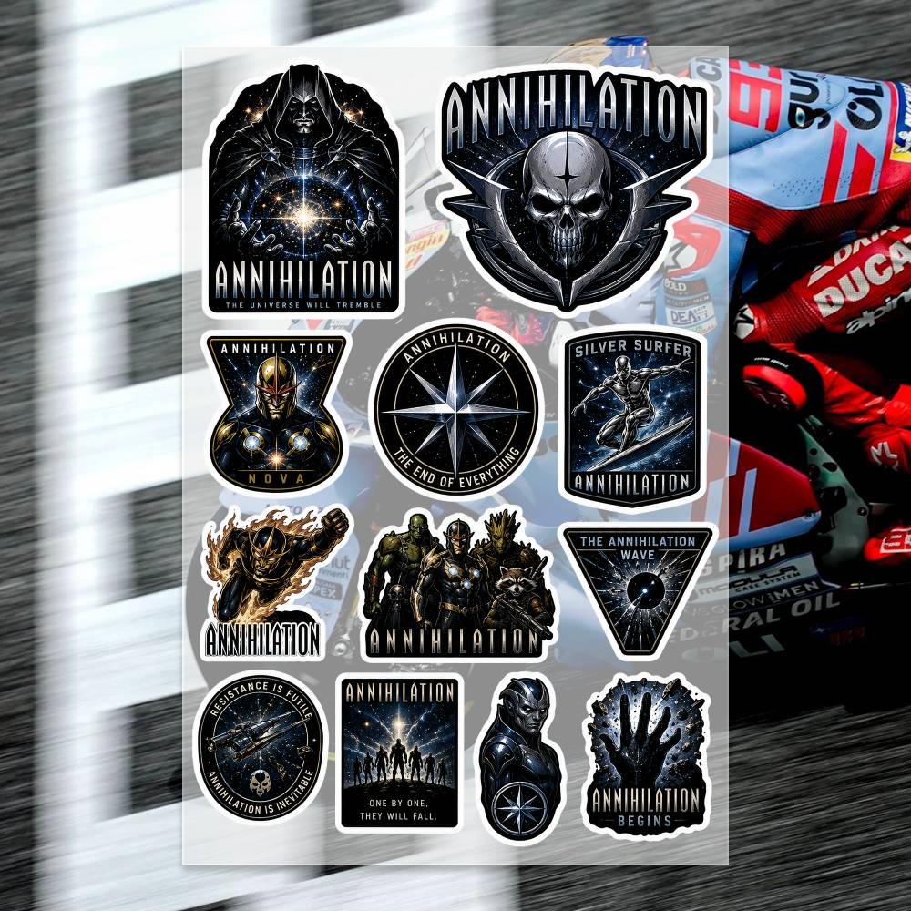 Laptop Accessories Wallpaper - ملصقات A-nnihilation للدراجات النارية والسيارات، ملصقات