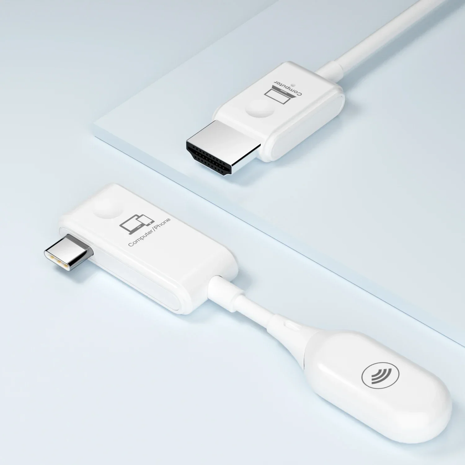 Laptop Accessories Computer - 30 متر لاسلكي HDMI موسع الصوت