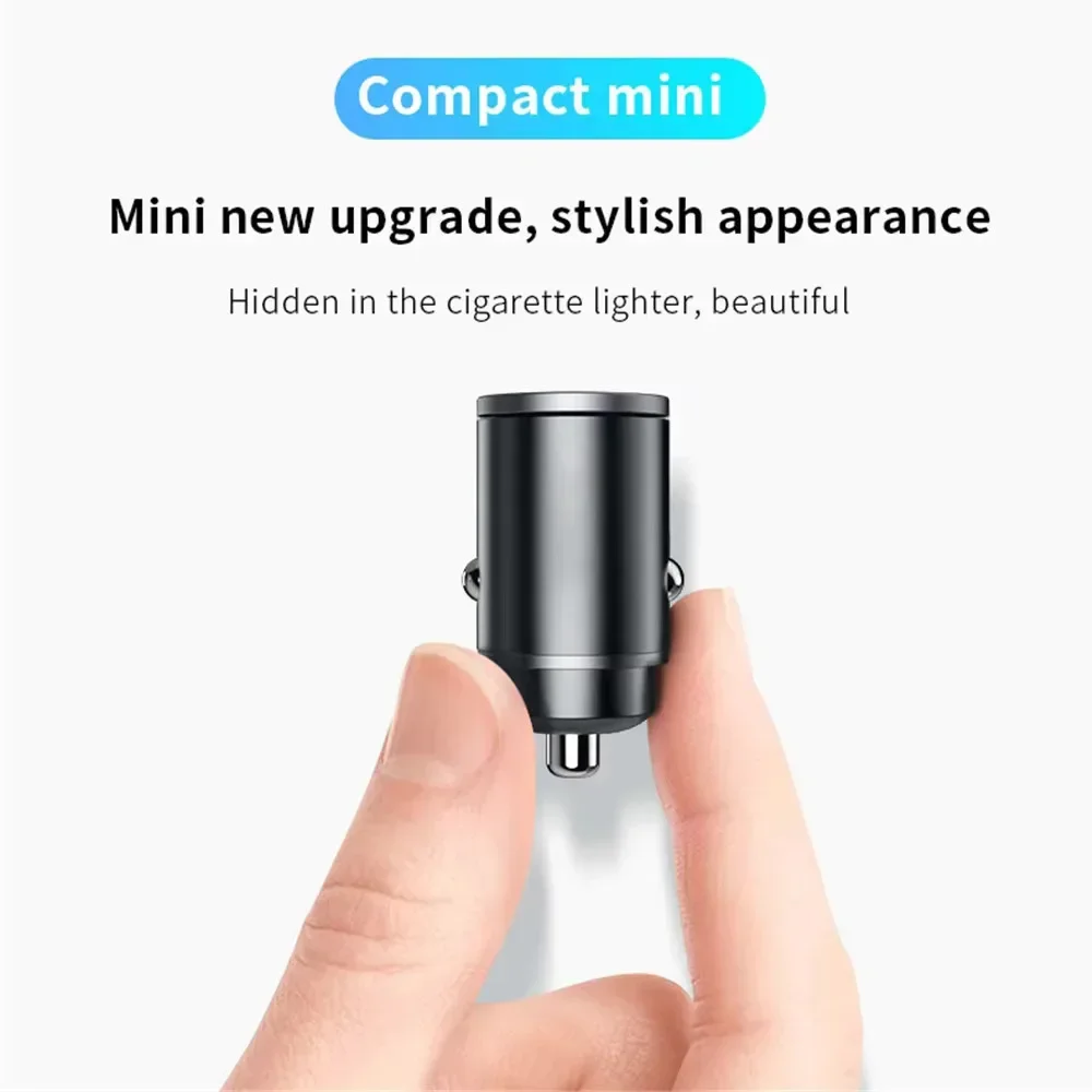 Usb C Power Adapter - شاحن سيارة صغير بقوة 100 واط