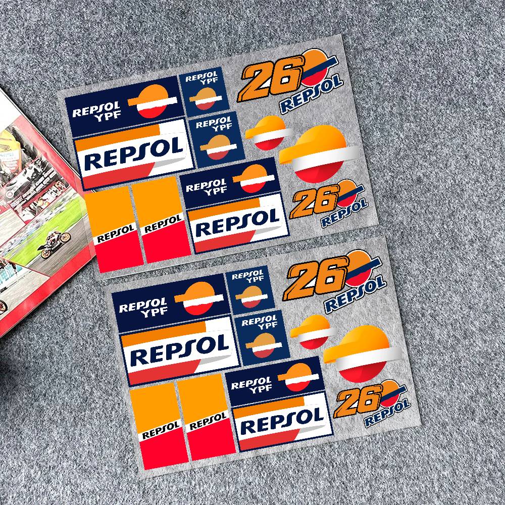 Laptop Accessories Wallpaper - ملصقات R-Repsol ملصق موتو مصد جسم