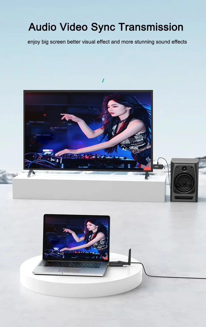 5G 200M اللاسلكية HDMI الارسال - مراجعة Laptop Accessories Computer وسعره