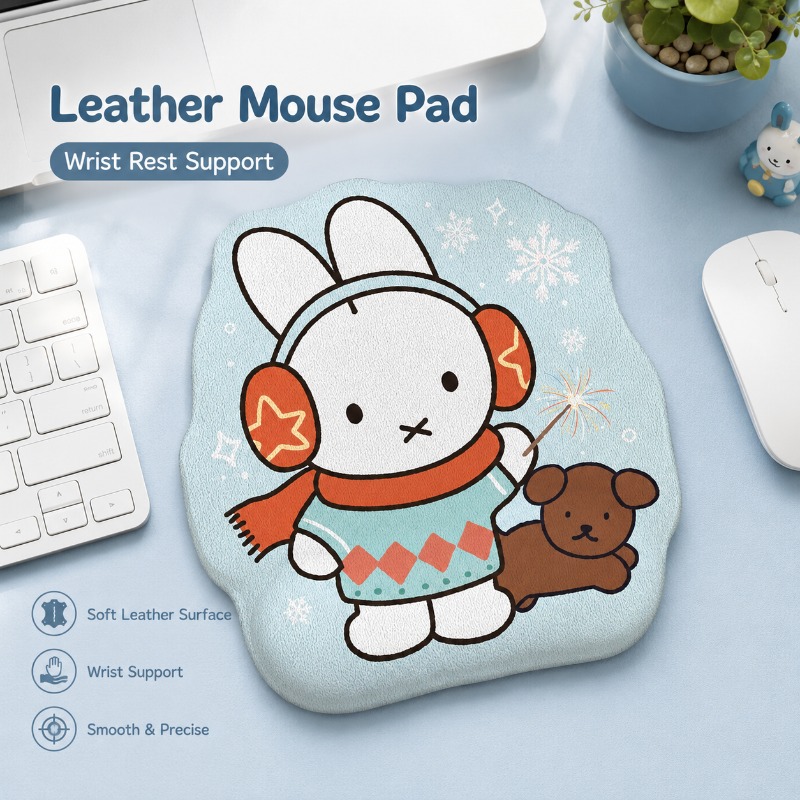 وسادة فأرة جلدية بتصميم أنيمي  - مراجعة Laptop Accessories Computer وسعره