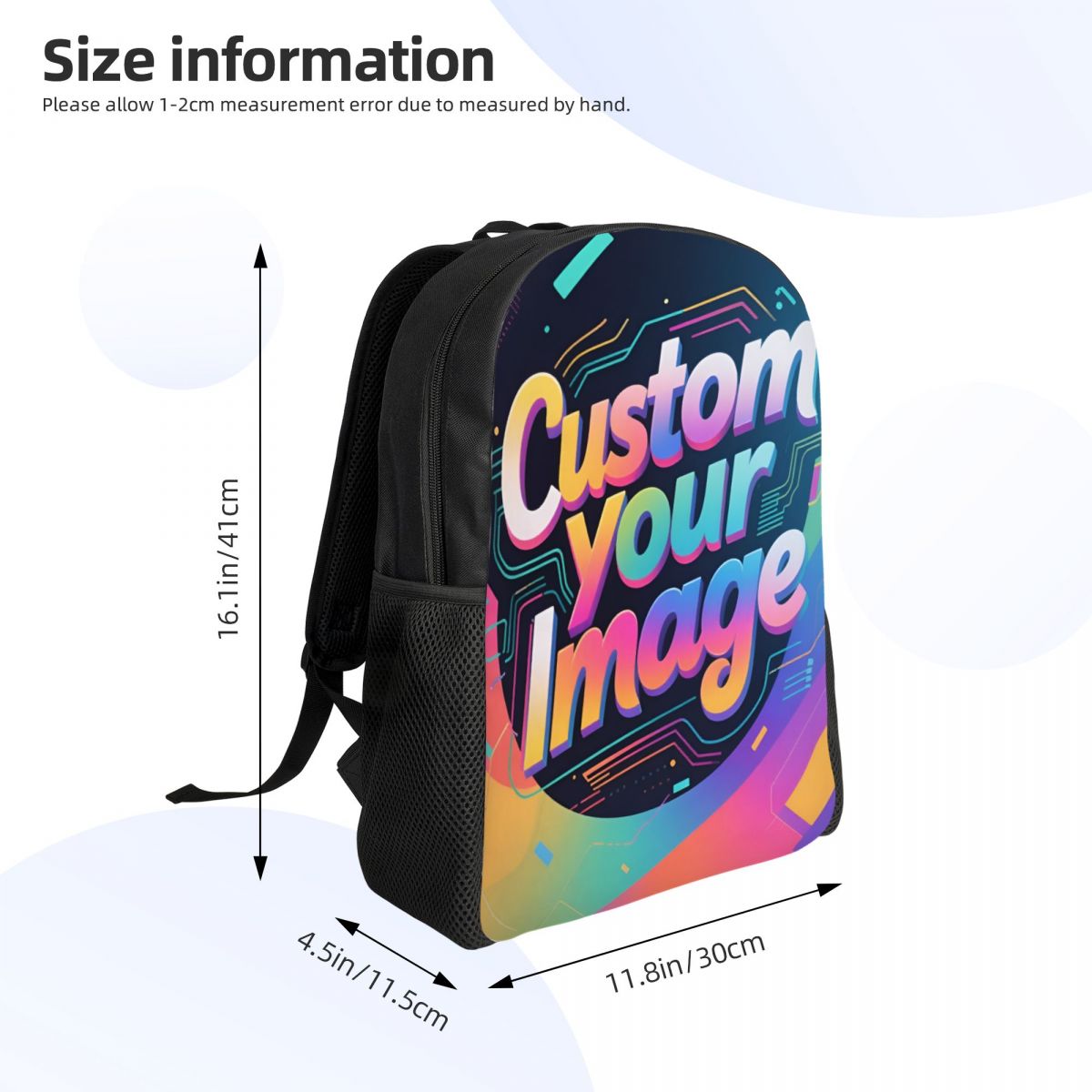 حقائب ظهر مخصصة بصورةك وشعارك  - مراجعة Laptop Accessories Images وسعره