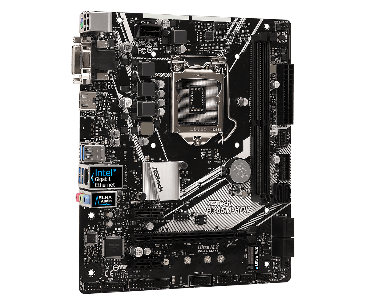لوحة أم ASROCK B365M-HDV، مقبس - مراجعة Intel Cpu Core I7 وسعره