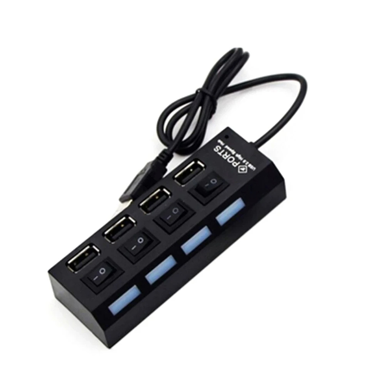 موزع USB 2.0 بأربعة منافذ مع م - مراجعة Laptop Accessories Computer وسعره