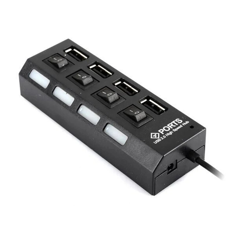 موزع USB 2.0 بأربعة منافذ مع م - مراجعة Laptop Accessories Computer وسعره