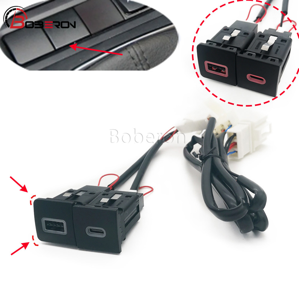 شاحن سيارة سريع بمنفذ LED أحمر - مراجعة Usb C Power Adapter وسعره