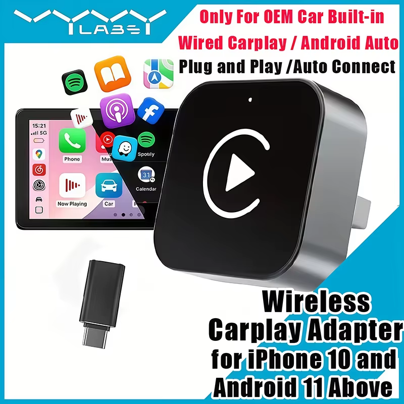 محول كاربلاي لاسلكي 2 في 1 سهل - مراجعة Usb C Power Adapter وسعره