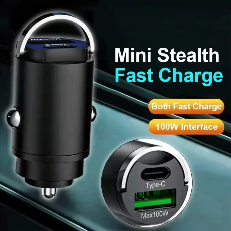 شاحن سيارة صغير بقوة 100 واط م - مراجعة Usb C Power Adapter وسعره
