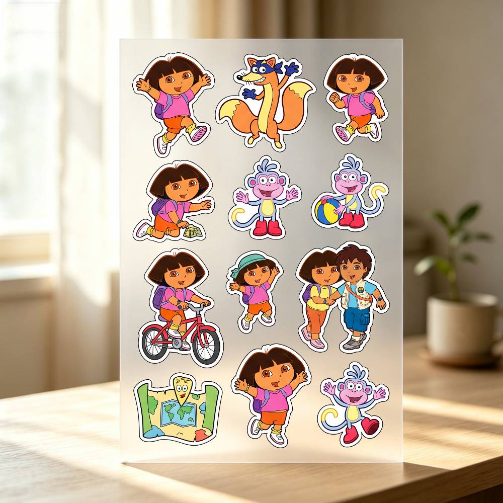 ملصق فينيل جديد بتصميم Dora th - مراجعة Laptop Accessories Wallpaper وسعره